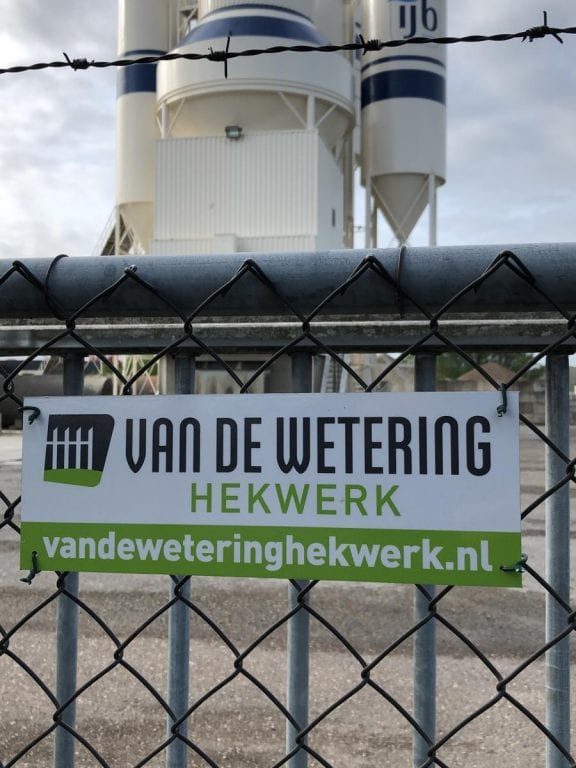 Gaashekwerk Van de Wetering Hekwerk