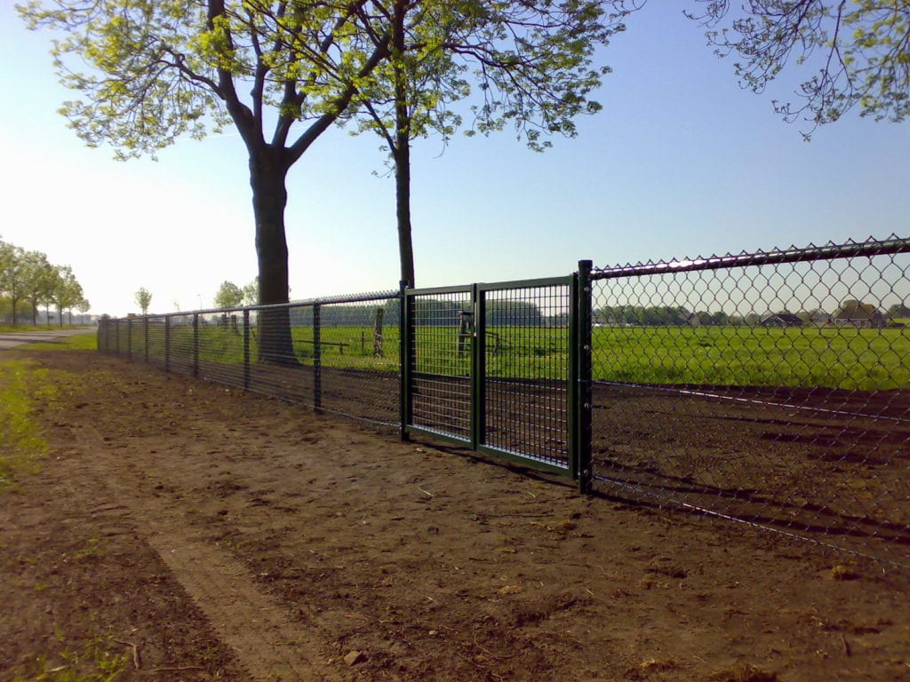 Gaashekwerk laten zetten